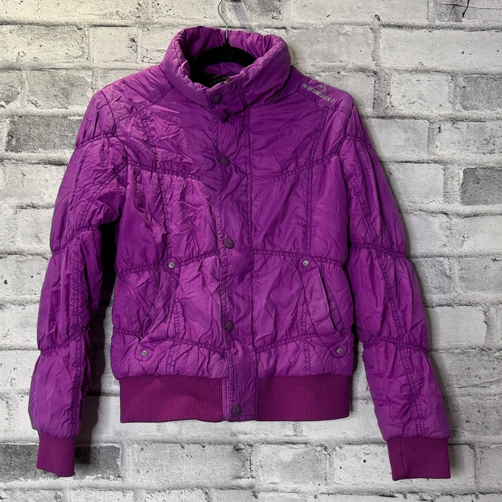Adidas by Stella McCartney Vibrant Purple Puffer Jacket